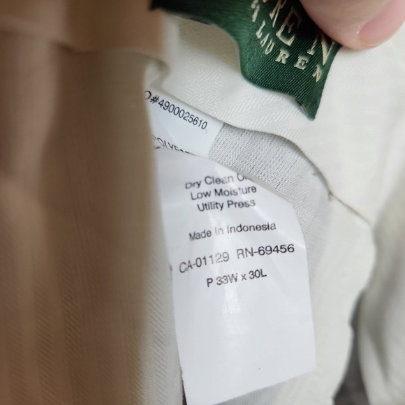 Ralph Lauren Flat Front Slacks - Picture 6 of 8